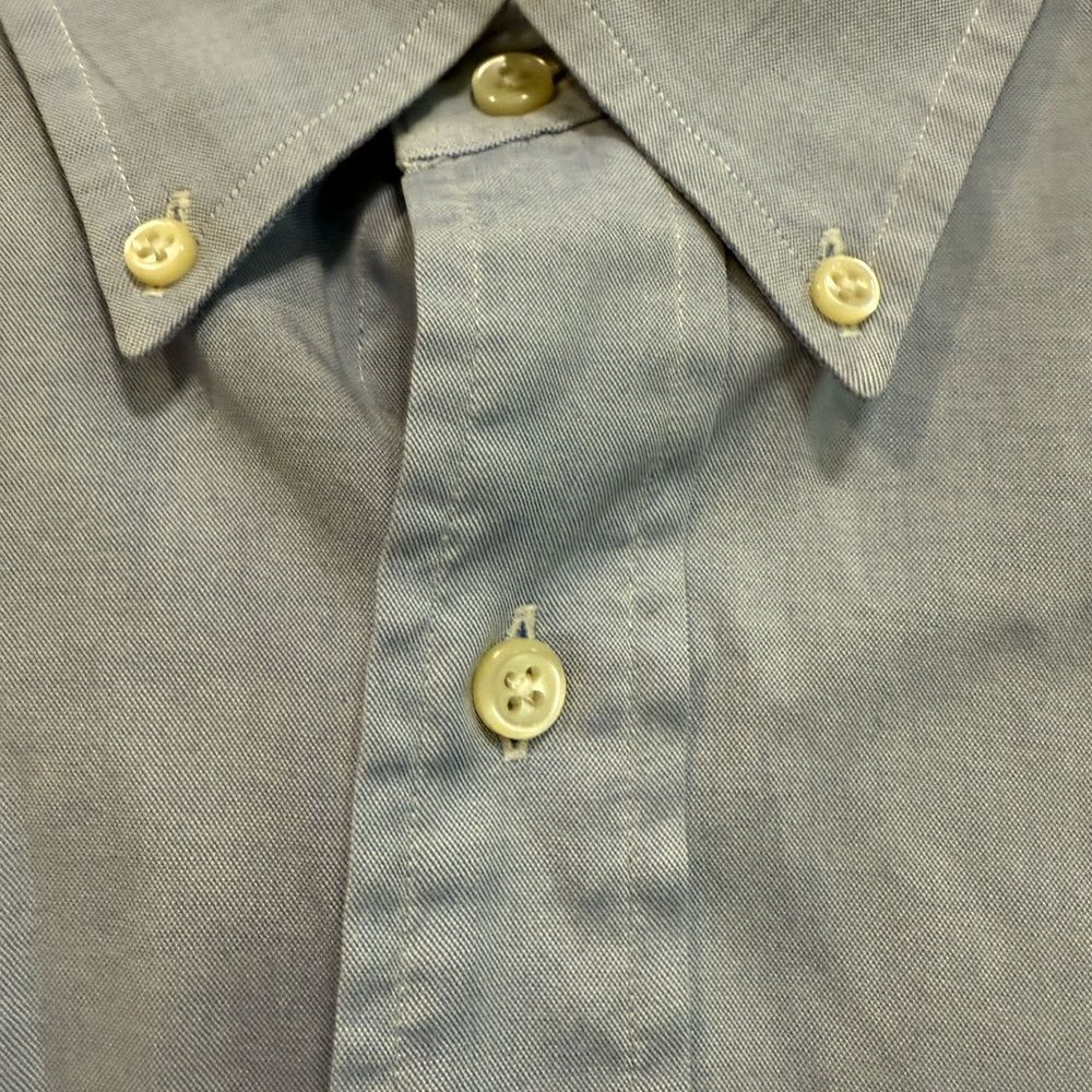Polo by Ralph Lauren Blue Casual Button Down Shirt size 16 32/33 - Picture 5 of 9